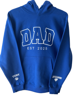 Polerón “DAD Est. [Año]” Personalizado