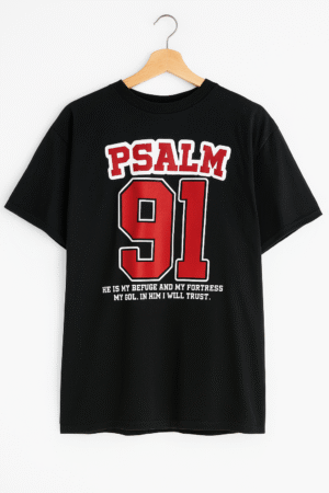 Polera Psalm 91 – Refugio y Fortaleza
