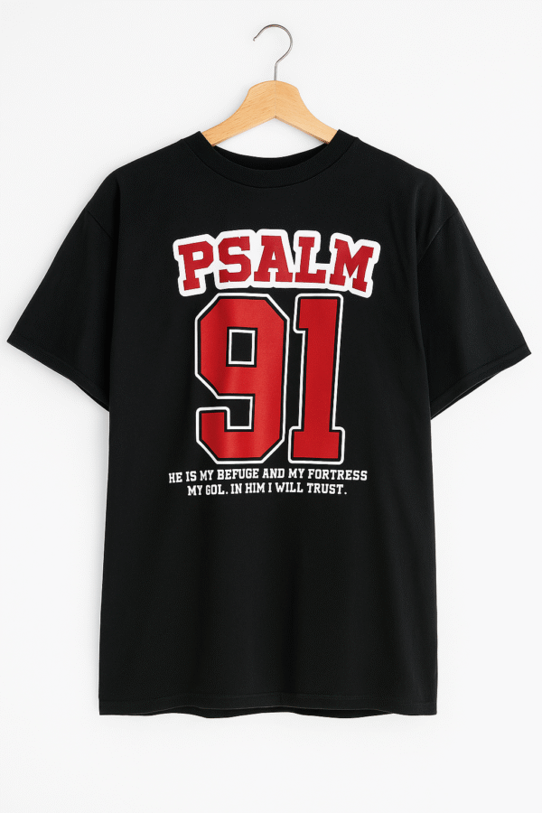 Polera Psalm 91 – Refugio y Fortaleza